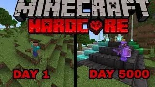 01 to 100days survival in hardcore wrold 5000 days Survival hardcore@thiefbounty #minecraft#hardcore