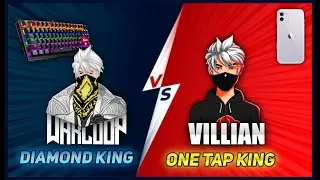 KING VILLIAN vs WARLOOP | 1v1  CLASH SQUAD FIGHT