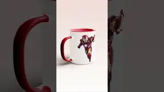 Iron Man Mug Design #custommugs #mug #ironman