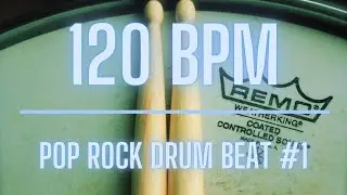 Awesome Pop Rock Drum Track 120 bpm [1] By SolidTracks