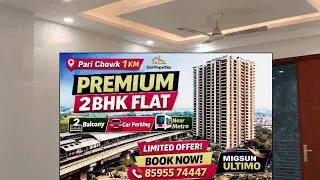 🏡 Migsun Ultimo Society &ndash; Premium 2BHK Flat For Sale | ready-to-move, gated society Flat. 8595574447