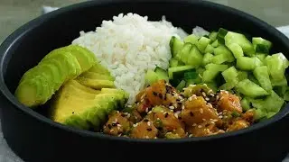 Easy Pok&eacute; bowl | Receptvideo's