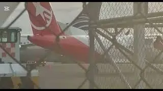 Aterrizaje y despegue de airpanama DASH 8 Q400-aeropuerto ENRIKE MALEK (DAV)