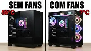 10 FANS VS NENHUM: Faz diferença real ou é só estética?
