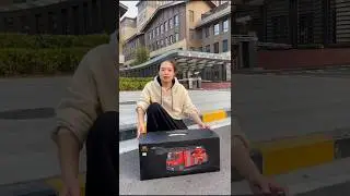 HULNA RC fire recuse truck unboxing