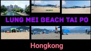 Lung Mei Beach By Bus from Tai Wo Station.