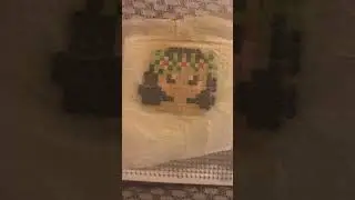 Moana pyssla beads #shorts #cute #face