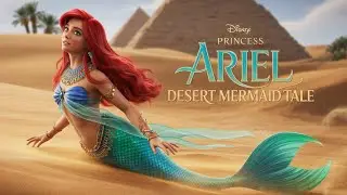 Disney Ariel Desert Mermaid Tale | The Little Mermaid Princess Cartoon @TheStoryTale_tst