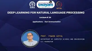 Lecture 35 : Applications : Text Summarization