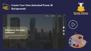 Create High Quality Animated Backgrounds in Power BI