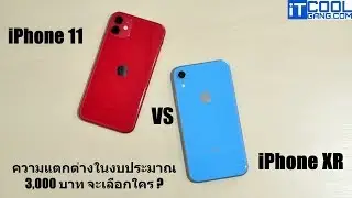 เปรียบเทียบ iPhone 11 vs iPhone XR กับราคาห่างกัน 3,000 บาท จะเลือกใคร