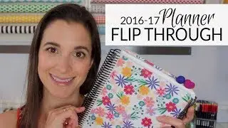 Planner Flip Through | My 2016-17 Erin Condren Life Planner