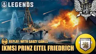 WoWS: Legends - Prinz Eitel Friedrich - Replay with Gauzy Games