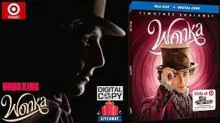 Wonka 2023 Target Exclusive Blu Ray (Review and Unboxing) (Timothée Chalamet) Digital Code Giveaway