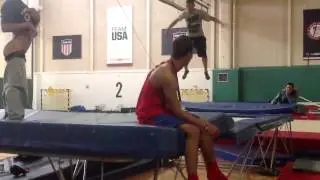 HAVING FUN AT THE OLYMPIC CENTER