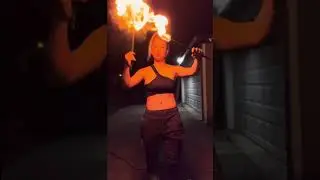 Fire eating