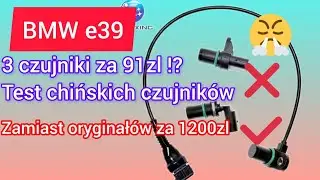 Test chińskich czujnik&oacute;w w M52TU z aliexport czy warto? Jak wymienić czujnik wałka, wału korbowego