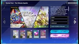 New The Ultimate Sparkle Cards are BROKEN | Yu-Gi-Oh! Master Duel