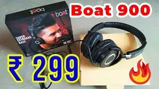 Boat BassHeads 900 Wired Headphone with Mic Review - AmazonSale at Rs 299 | Som Tips