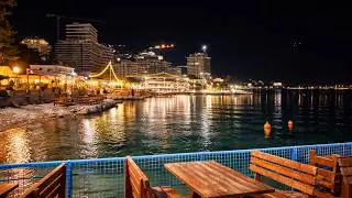 Winter Nights in Budva 🇲🇪 | Quiet Streets & City Lights
