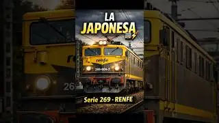 🇯🇵 La japonesa 269: un coloso del ferrocarril espa&ntilde;ol 🚆 #shorts #railway #train #renfe #tren