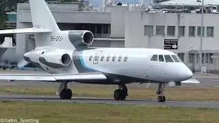FA50 Harmony Jets 9H-DFS | Take-Off at LFMH Saint Etienne Airport