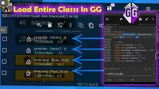 How to Load full class in game guardian | Dump.cs load all values to game guardian