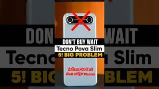 ❌️ Buy Or Not Tecno Pova Slim 5G : 5! Big Problems