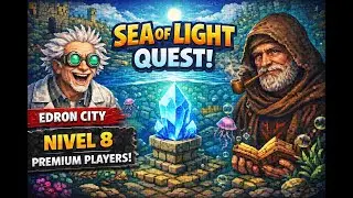 Tibia - Sea Of Light Quest - Level 8 - Lore espa&ntilde;ol
