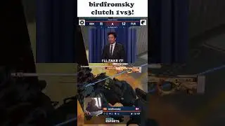 birdfromsky clutch 1vs3! #challenge #csgo #trending