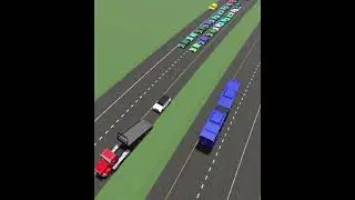 Highway rubbernecking be like #caranimation #animations #memeanimation #memes #cars #comedy
