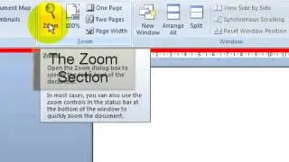Using The View Ribbon Microsoft Word 2007