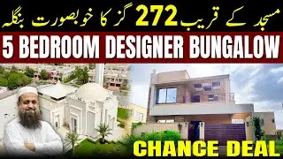 🏡 272 Yards Bungalow for Sale | Precinct 8 | Near Mosque | Just 3.75 Crrore 💰✨ #dreamhome #karachi