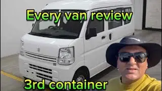 Every van review || 3rd container getting ready || shoaib butt japan