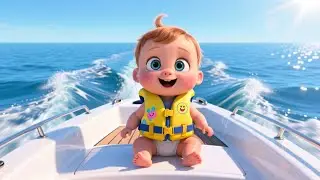 Speed Boat Splash With Baby | Nursery Rhyme Song for Kids