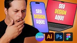 Crie seus próprios Mockups em 3D e Use em QUALQUER Programa! (GRÁTIS!)