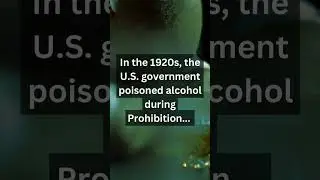 Unveiling the Dark Side of Prohibition: Deadly Consequences of Government-Infused Spirits #shorts