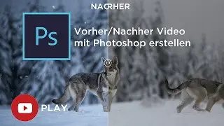 Einfache Vorher/Nachher Videos mit Photoshop erstellen