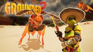 ОСЫ СНОВА НАПАДАЮТ в GROUNDED 2 | ПРОХОЖДЕНИЕ С ДЕВУШКОЙ | #25