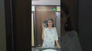 Teej 🦚 # GCG42#chandigarh #panjabuniversitychandigarh #pggcg42