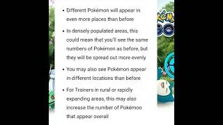 Pok&eacute;mon GO surrounding area maps update 2022 #pokemongomapupdate  #pokemongoupdate