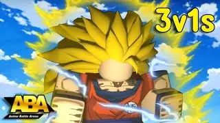 3v1s with Buu Saga Goku in ABA