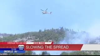 Terrain and cooler temperatures slow Dixie Fire growth