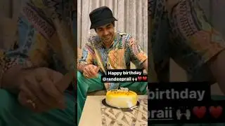 happy birthday randeep rai ka video🥰🥳🎂🍰👌