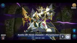 because 5 material rhongo is not enough, Six Samurai X Rhongo one turn lock!! Yu-gi-oh! Master Duel