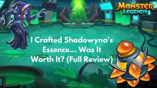 I Crafted Shadowyna's Essence! Was it Worth it? (Full Review)