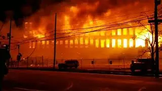 7 Years Ago Wind-Whipped Inferno 10-Alarm Fire Destroyed Iconic Marcal Paper Plant in New Jersey