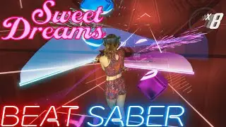 Beat Saber || Sweet Dreams (Are Made of This) [Nightcore] - Weezer (Expert+) || Mixed Reality