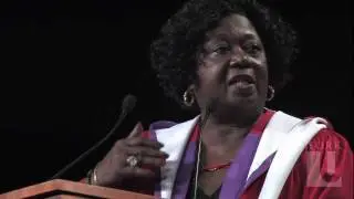 Jean Augustine accepts an Honorary Doctorate