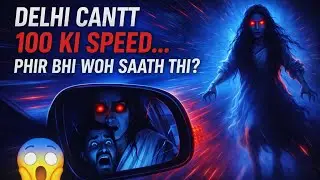 Delhi Cantt Horror | 100 Ki Speed&hellip; Phir Bhi Wo Saath Thi? 😨 | Horror Story Hindi | Neeli Raatein